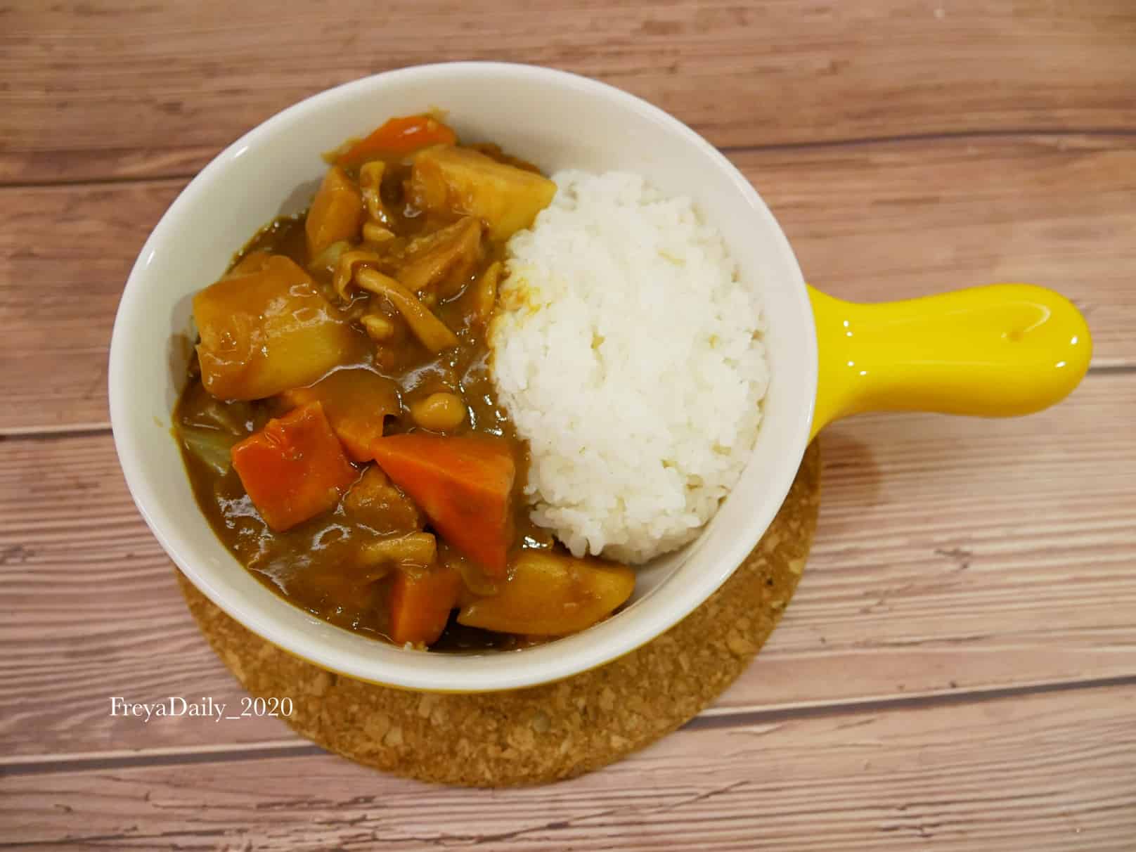 2020, Apr │懶人咖哩飯│廚事做什麼:超簡單咖哩食譜 混搭咖哩塊 口感更滑順 - 第9張圖