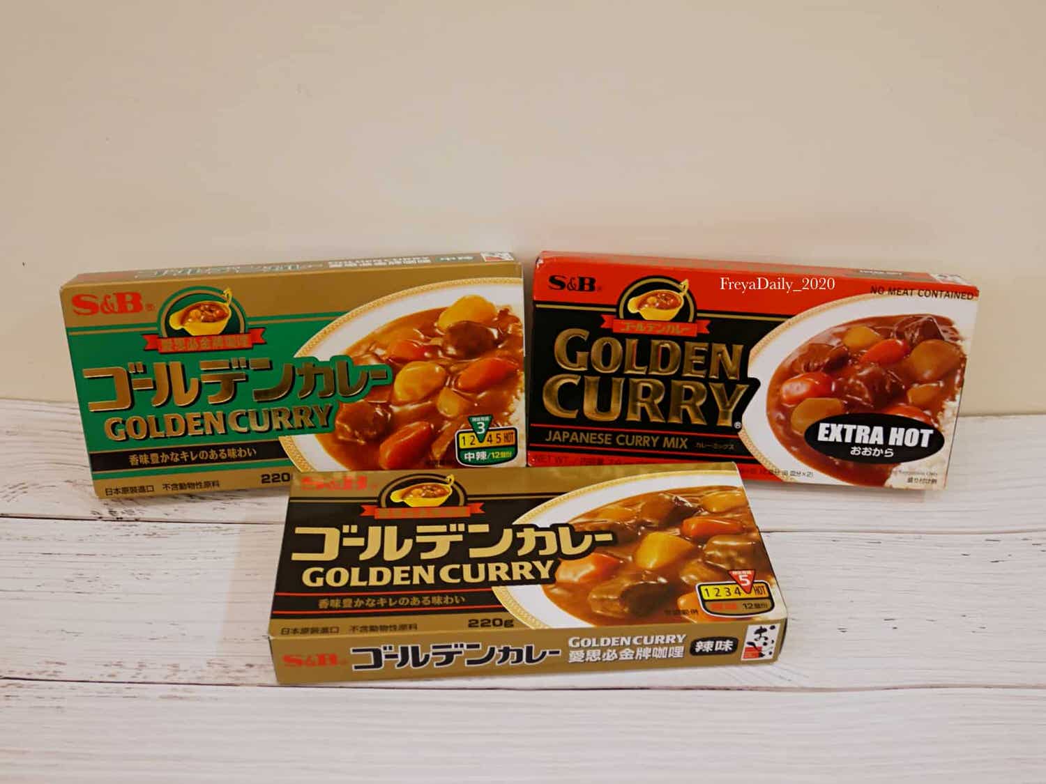 2020, June│S&B 金牌系列咖哩塊 野菜系列咖哩塊│網購買什麼:咖哩料理輕鬆做 - 第1張圖